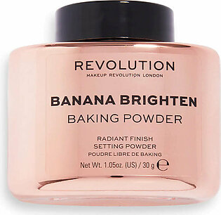 Makeup Revolution Banana Brighten Baking Powder - 30gm