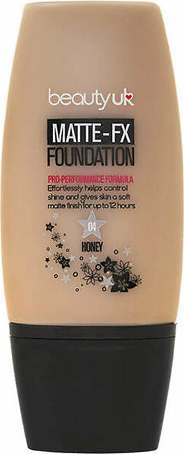 Beauty UK Matte Fx Foundation - 04 Honey