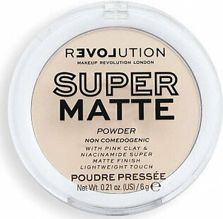 Makeup Revolution Relove By Revolution Super Matte Pressed Powder - Translucent