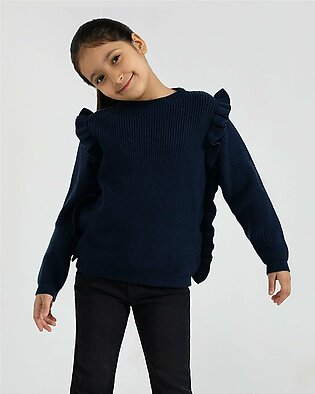 Side Frill Sweater
