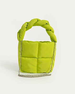 Quilted Cross Body Bag with Chain Sling
