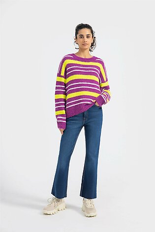 Relax Fit Striped Sweater