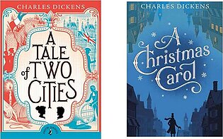 charles dickens books set of 2