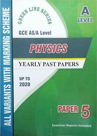Physics Yearly Past Paper/paper 5 (A-Level)