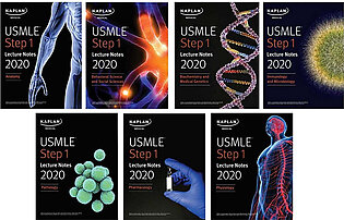 USMLE Step 1 Lecture Notes 2020: 7-Book Set by Kaplan Medical