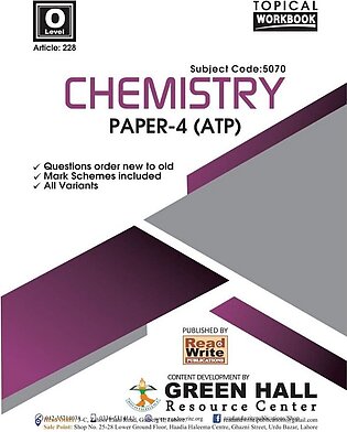 228 Chemistry O Level Paper 4 ATP Topical Work book