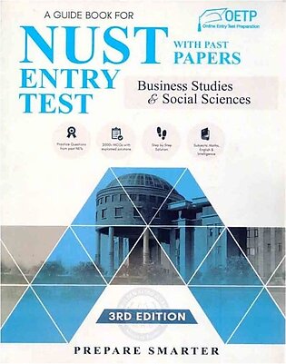 A GUIDE BOOK FOR OETP NUST Entry Test Business Book 3rd Edition With Past Papers