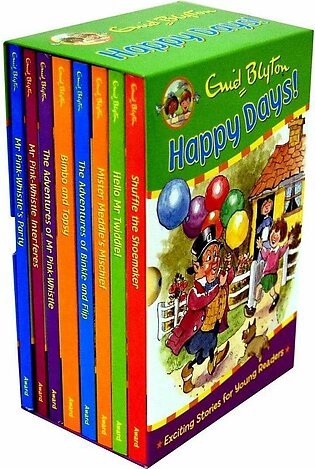 Enid Blyton Happy Days 8 Books Collection