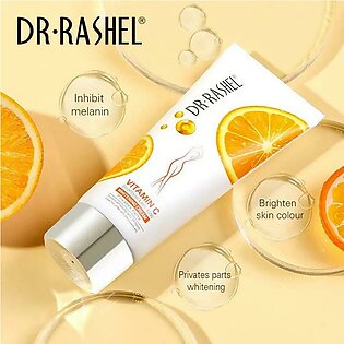 Dr Rashel Vitamin C Brightening & Anti Aging Whitening Cream For Private Body Parts For Girls & Women - 80ml