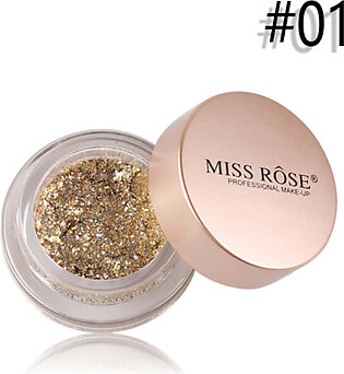 Miss Rose Glitter Metallic Shimmer Pearl Colorful Glitter Highlighter Cream