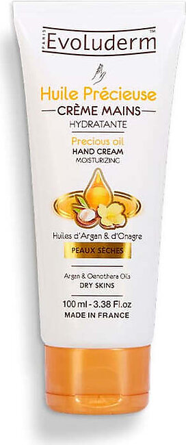 Evoluderm Precious Oils Hydrating Hand Cream - 100ml