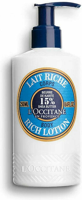 Loccitane Shea Butter Rich Body Lotion 250 - Ml