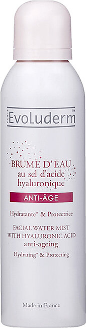 Evoluderm Anti Ageing Facial Water Mist with Hyaluronic Acid - 150ml