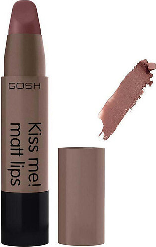 GOSH Kiss Me! Matt Lips - 010 Nude Kiss