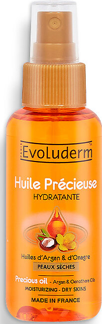 Evoluderm Precious Oils Moisturizing Body Oil for Dry Skin - 100ml