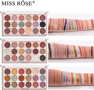 Miss Rose Useful Delicate Highly Pigmented Beauty Sequins Eyeshadow Palette For Party Glitter