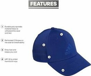 Adidas GAMEDAY STRETCH FIT HAT – Victory Blue