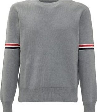 THOM BROWNE Mens Sweater With Logo