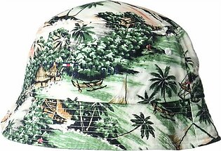 Tommy Hilfiger Men’s Established Bucket Hat – Jungle Print