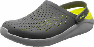 Crocs LiteRide Clogs Lightweight Padded Slip On Sandals – Grey