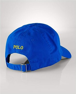 Polo Ralph Lauren Embroidery Small Pony Cap In Royal Blue