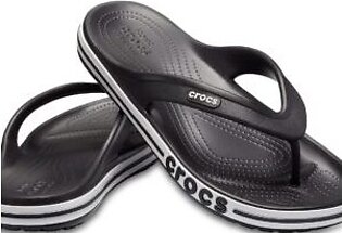 Crocs Bayaband Non-Slip Wear-Resistant Flip Flops – Black