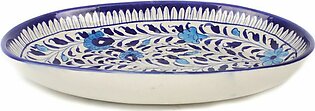 Blue Pottery Dish – Dark Blue