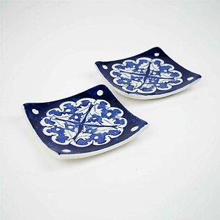 Blue Pottery – Coasters (Pair)