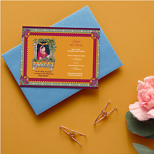 Wedding Card- Digital Printed Mari