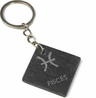 Stone Carving Keychain – Pisces