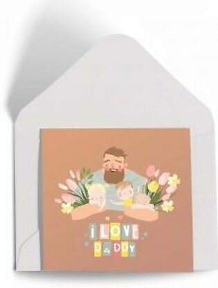 Flowers for Dad Card