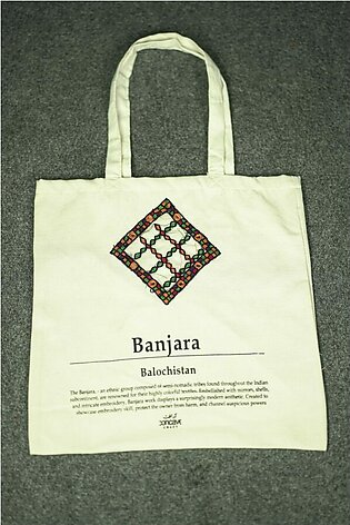 Embroidered Tote Bag – Banjara