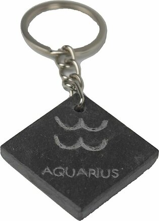 Stone Carving Keychain – Aquarius