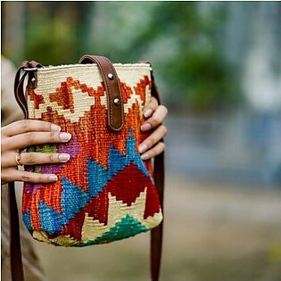 Beautiful Handmade Turkish Kilim Handbag – Ladies Bag