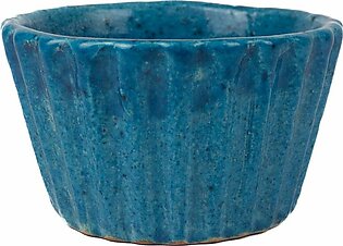Blue Pottery Ferozi Pot