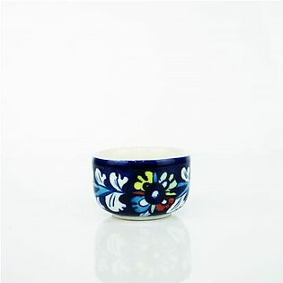 Blue Pottery – Chatni Bowl Floral Multicolor