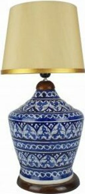 Blue Pottery Lamp (Large) – Mystic