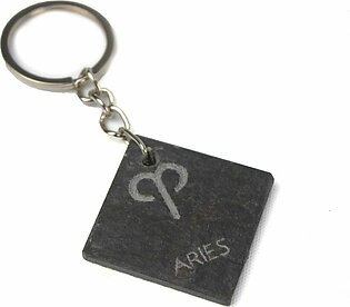 Stone Carving Keychain – Aries