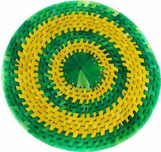 Mazri Art Table Mat – Yellow & Green Colour