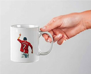Ceramic Tea Mug- Digital Printed Football Theme Design 3
