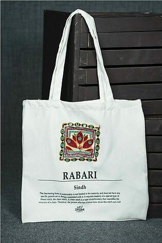 Embroidered Tote Bag – Rabari