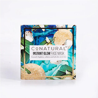 Conatural instant glow face mask