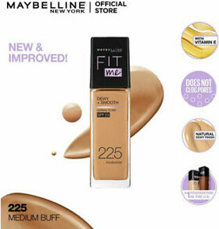 Maybelline NY Fit Me Dewy + Smooth Liquid Foundation – 30ml