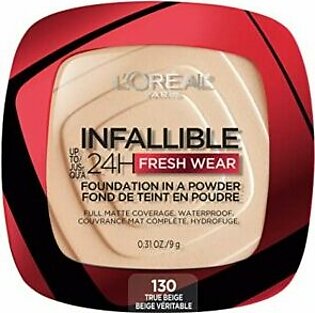 Loreal paris infallible 24hr fresh wear face powder foundation – 130 true beige