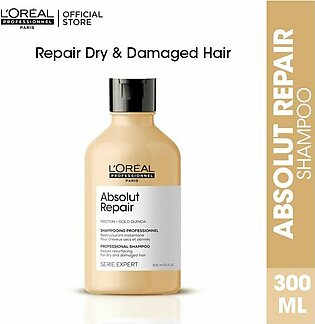 Loreal professionnel serie-expert absolute repair shampoo 300 ml for dry damaged hair