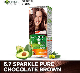 Garnier Color Naturals – 6.7 Sparkle Pure Chocolate Brown Hair Color