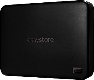 Western Digital 4TB EasyStore Portable Hard Drive (WDBAJP0040BBK-WESN) – Black