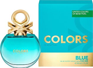 Benetton Colors Blue EDT Perfume For Women 80ML
