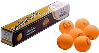 High Quality Double Circle Table Tennis Ping Pong Ball - Pack of 6 Balls TR18012023