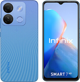 Infinix Smart 7 HD (4G 2GB 64GB Silk Blue) - With Official Warranty